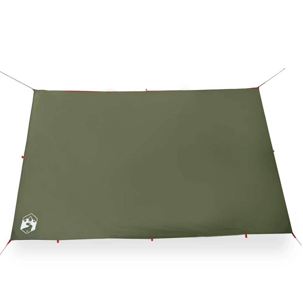 Produktbild för Tarp olivgrön 306x306 cm vattentät