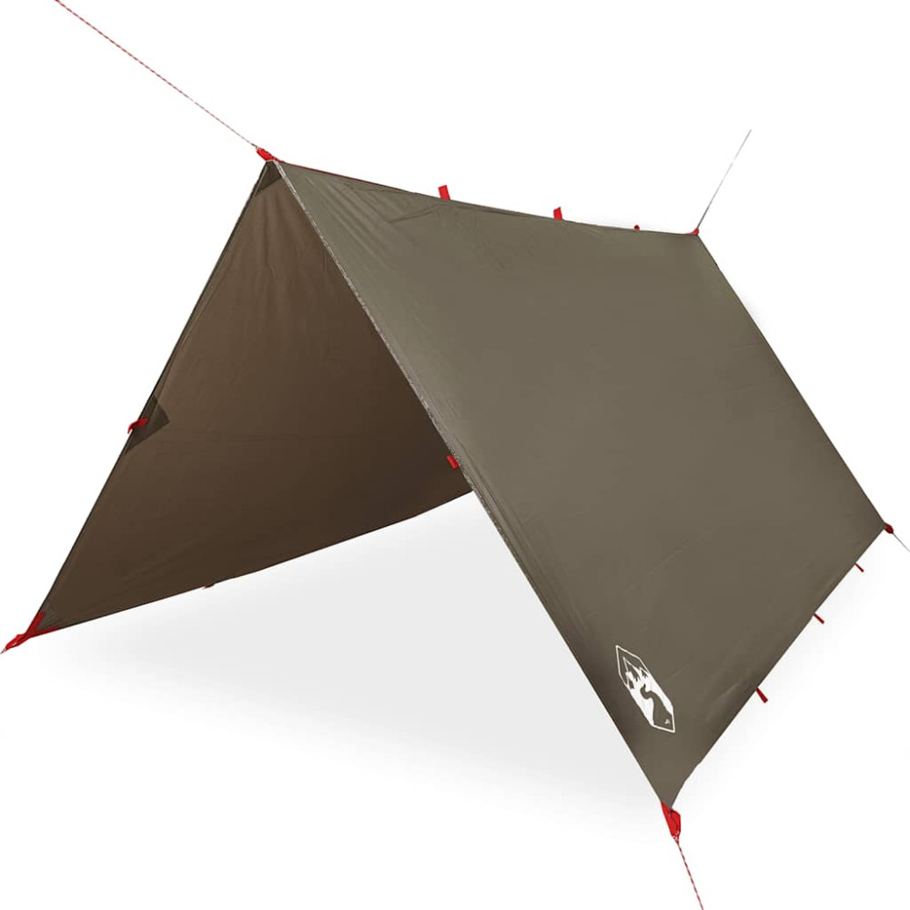 Produktbild för Tarp brun 306x306 cm vattentät