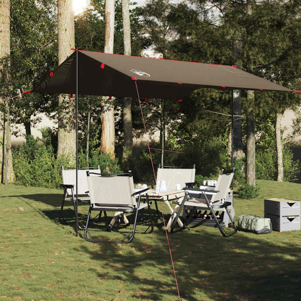 Produktbild för Tarp brun 306x306 cm vattentät