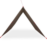 Produktbild för Tarp brun 306x306 cm vattentät