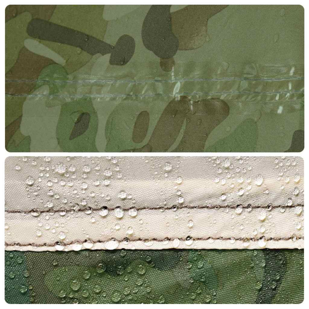 Produktbild för Tarp kamouflage 306x306 cm vattentät