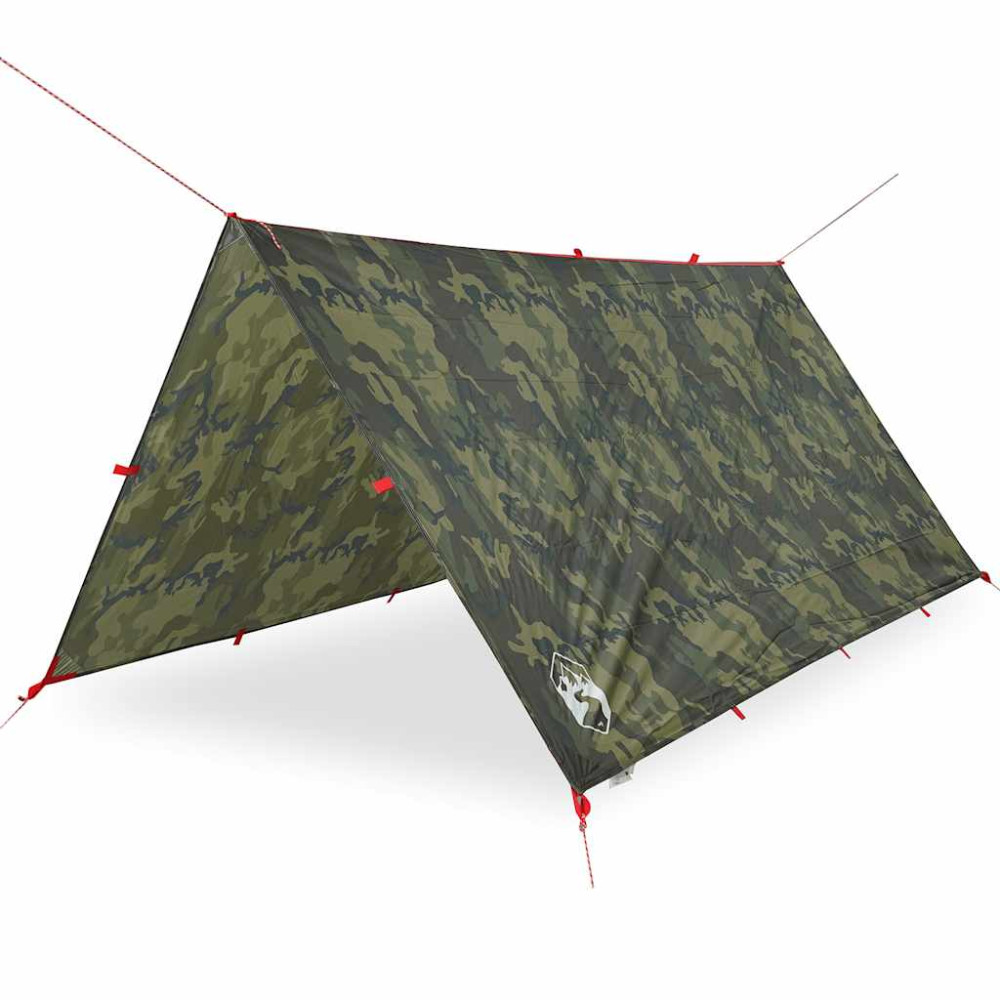 Produktbild för Tarp kamouflage 306x306 cm vattentät