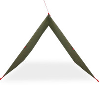 Produktbild för Tarp olivgrön 366x306 cm vattentät