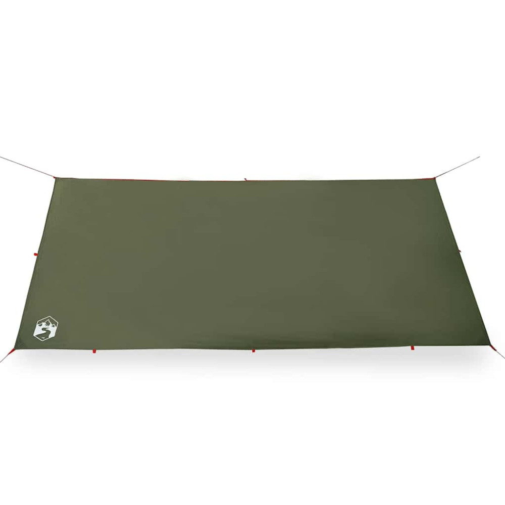 Produktbild för Tarp olivgrön 366x306 cm vattentät