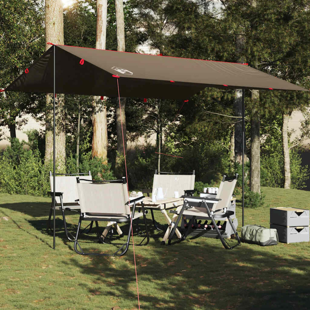 Produktbild för Tarp brun 366x306 cm vattentät