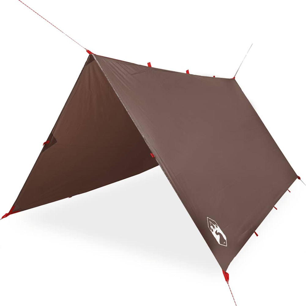 Produktbild för Tarp brun 366x306 cm vattentät