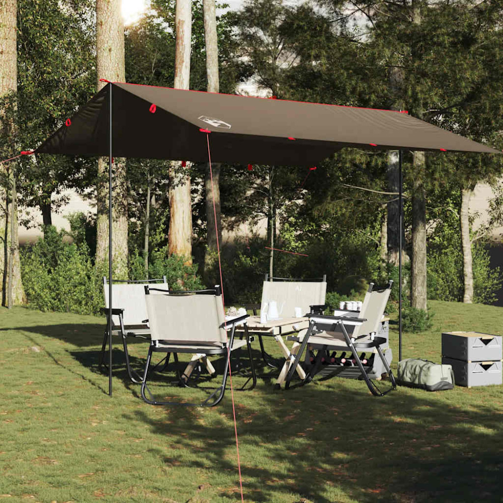 Produktbild för Tarp brun 366x306 cm vattentät