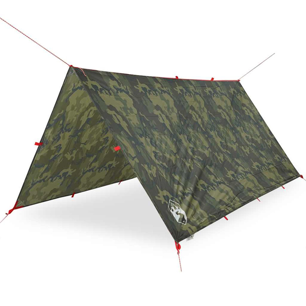 Produktbild för Tarp kamouflage 366x306 cm vattentät