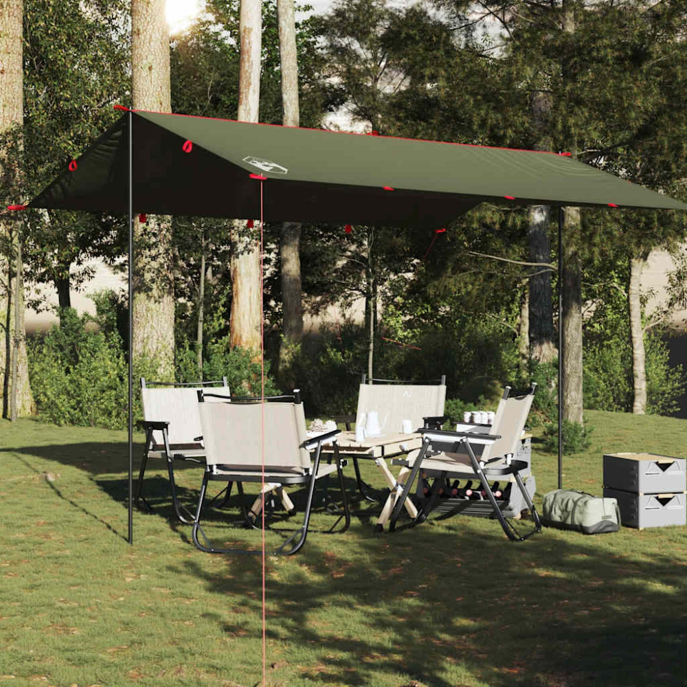Produktbild för Tarp olivgrön 406x306 cm vattentät