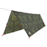 Produktbild för Tarp kamouflage 406x306 cm vattentät