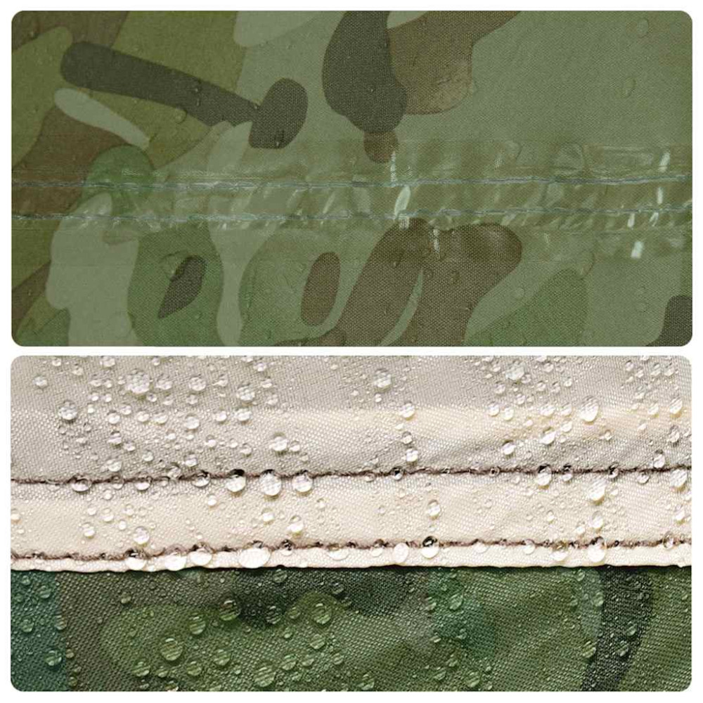Produktbild för Tarp kamouflage 506x306 cm vattentät