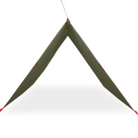 Produktbild för Tarp olivgrön 451x420 cm vattentät