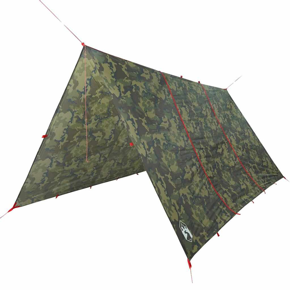 Produktbild för Tarp kamouflage 451x420 cm vattentät