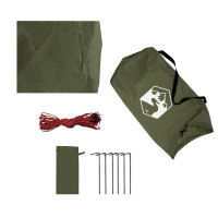 Produktbild för Tarp olivgrön 462x306x211 cm vattentät