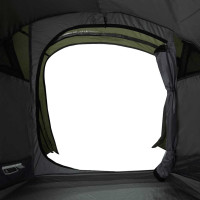 Produktbild för Campingtält tunnel 3 personer olivgrön vattentätt