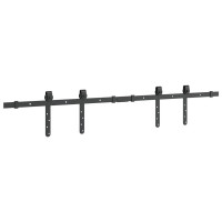 Produktbild för Skjutdörrsbeslag 122 cm kolstål