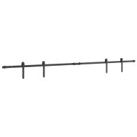 Produktbild för Skjutdörrsbeslag för skåp 213 cm kolstål