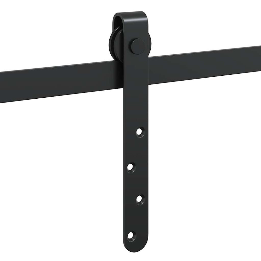 Produktbild för Skjutdörrsbeslag för skåp 213 cm kolstål