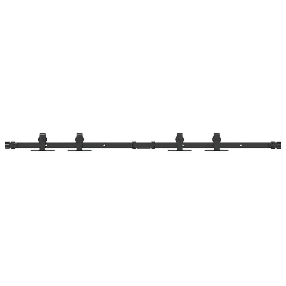 Produktbild för Skjutdörrsbeslag 122 cm kolstål