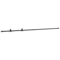 Produktbild för Skjutdörrsbeslag för skåp 213 cm kolstål
