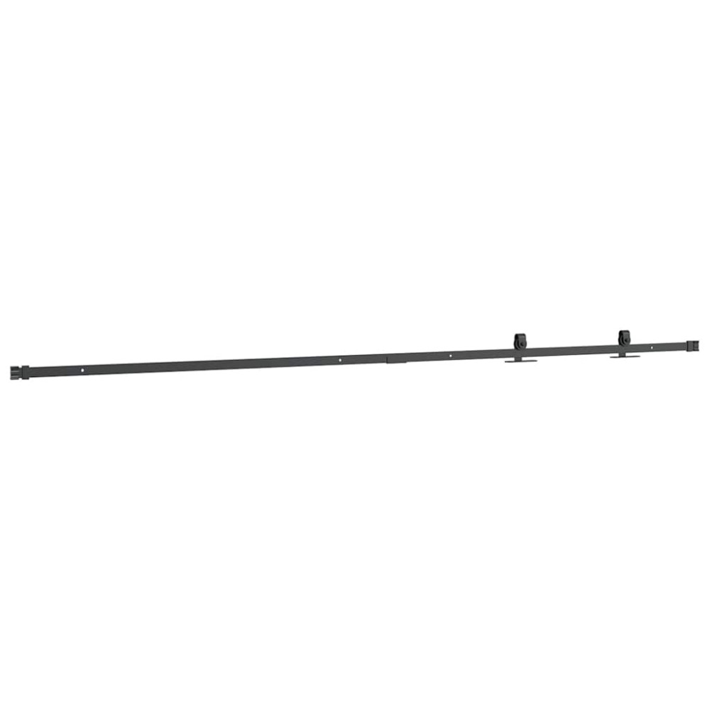 Produktbild för Skjutdörrsbeslag för skåp 213 cm kolstål