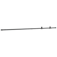 Produktbild för Skjutdörrsbeslag för skåp 213 cm kolstål
