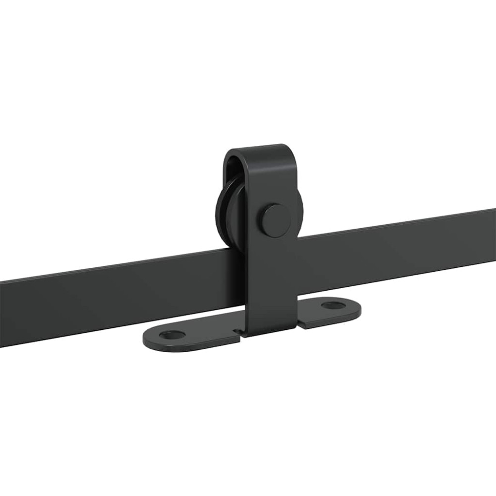Produktbild för Skjutdörrsbeslag för skåp 213 cm kolstål