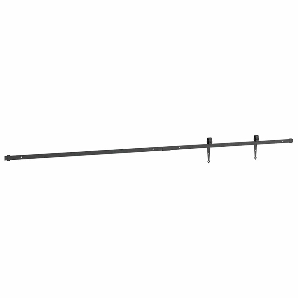 Produktbild för Skjutdörrsbeslag för skåp 213 cm kolstål