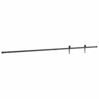 Produktbild för Skjutdörrsbeslag för skåp 213 cm kolstål