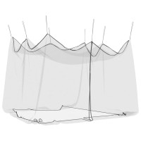 Produktbild för Myggnät för utomhus 220 mesh svart 300x300x250 cm