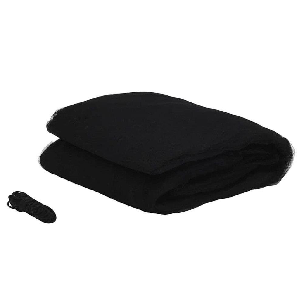 Produktbild för Myggnät för utomhus 220 mesh svart 300x300x250 cm