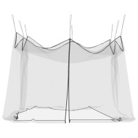 Produktbild för Myggnät för utomhus 220 mesh svart 300x300x250 cm