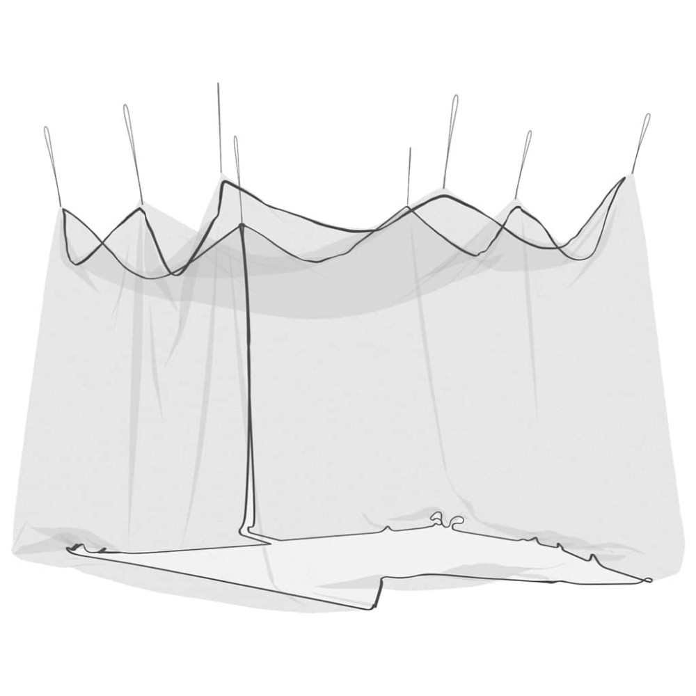 Produktbild för Myggnät för utomhus 220 mesh svart 300x300x250 cm