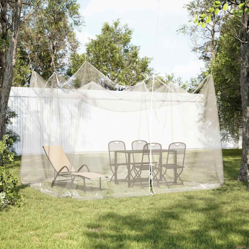 vidaXL Myggnät för utomhus 220 mesh vit 300x300x250 cm