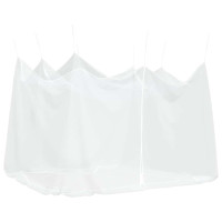 Produktbild för Myggnät för utomhus 220 mesh vit 300x300x250 cm