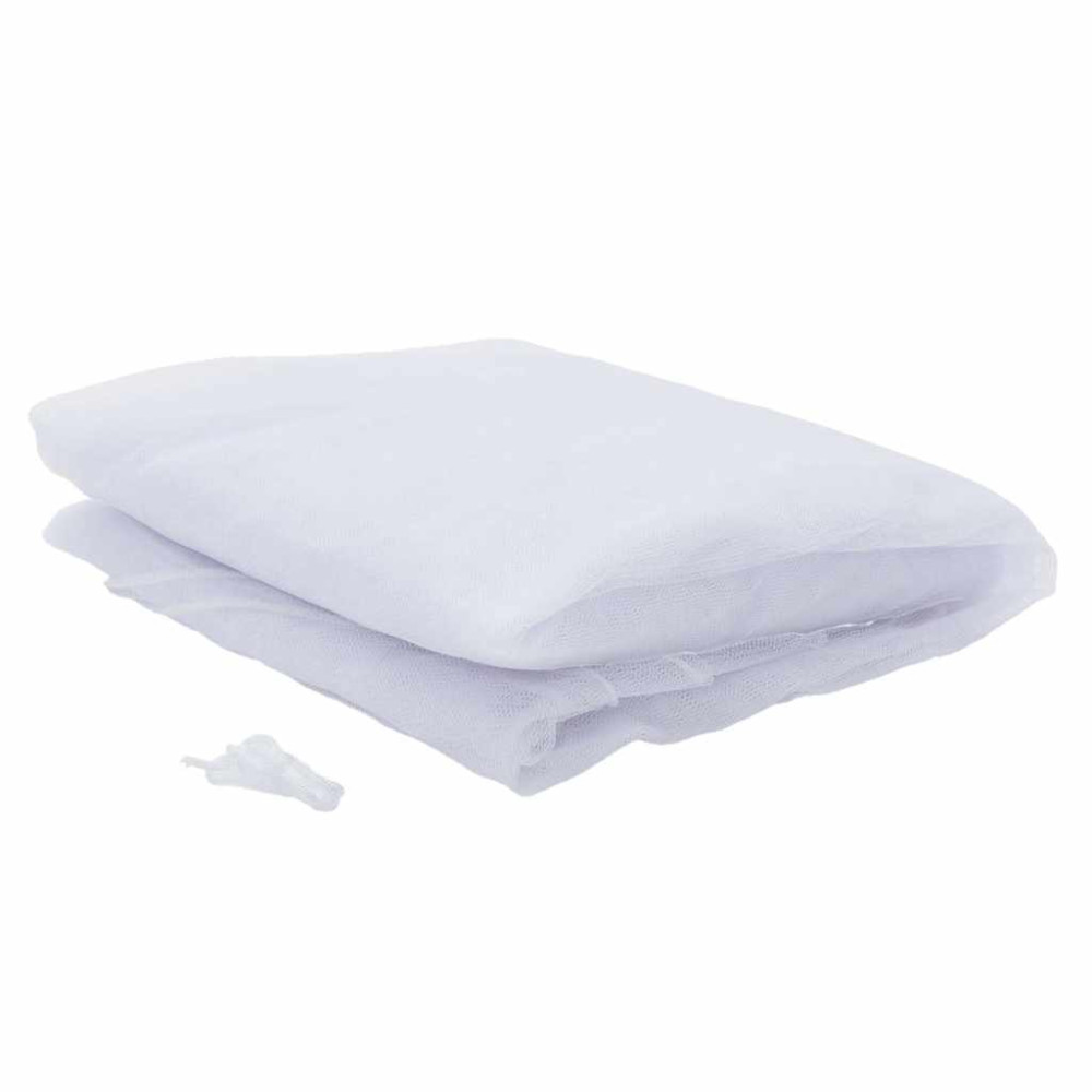 Produktbild för Myggnät för utomhus 220 mesh vit 300x300x250 cm