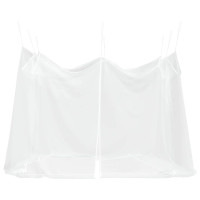 Produktbild för Myggnät för utomhus 220 mesh vit 300x300x250 cm