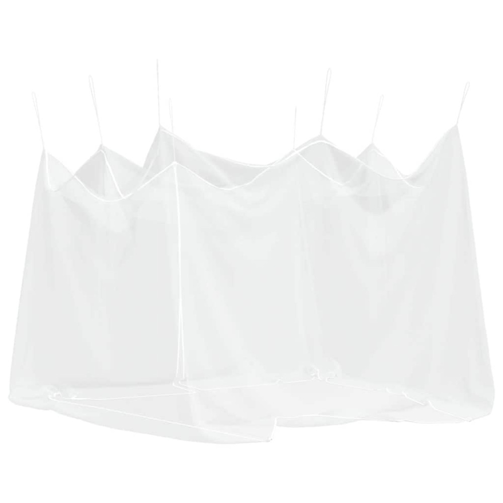 Produktbild för Myggnät för utomhus 220 mesh vit 300x300x250 cm