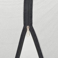 Produktbild för Myggnät för utomhus 220 mesh svart 300x300x200 cm