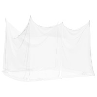 Produktbild för Myggnät för utomhus 220 mesh vit 300x300x200 cm