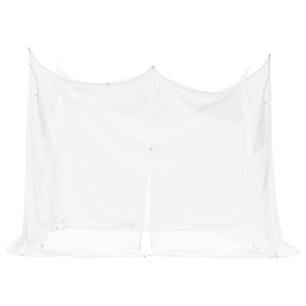 Produktbild för Myggnät för utomhus 220 mesh vit 300x300x200 cm