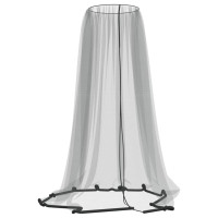 Produktbild för Myggnät för paraply 220 mesh svart Φ300x230 cm