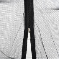 Produktbild för Myggnät för paraply 220 mesh svart Φ300x230 cm