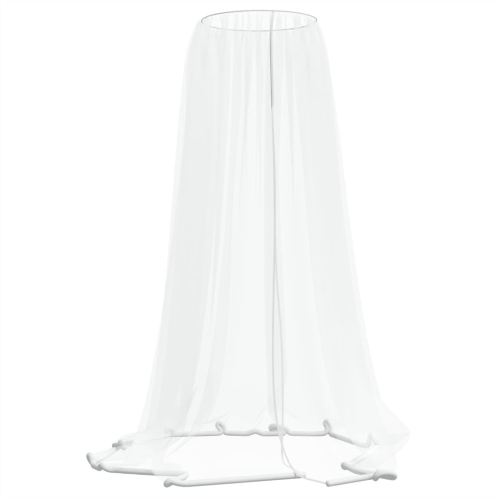 Produktbild för Myggnät för paraply 220 mesh vit Φ300x230 cm