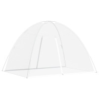 Produktbild för Myggnät med dörrar 220 mesh vit 200x150x140 cm