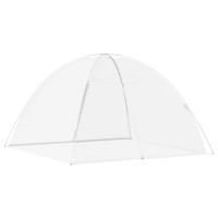 Produktbild för Myggnät med dörrar 220 mesh vit 200x200x130 cm