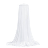 Produktbild för Myggnät för säng 220 mesh vit 56x56x220 cm