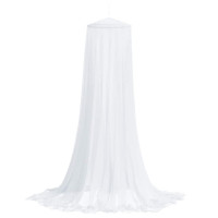 Produktbild för Myggnät för säng 220 mesh vit 56x56x220 cm