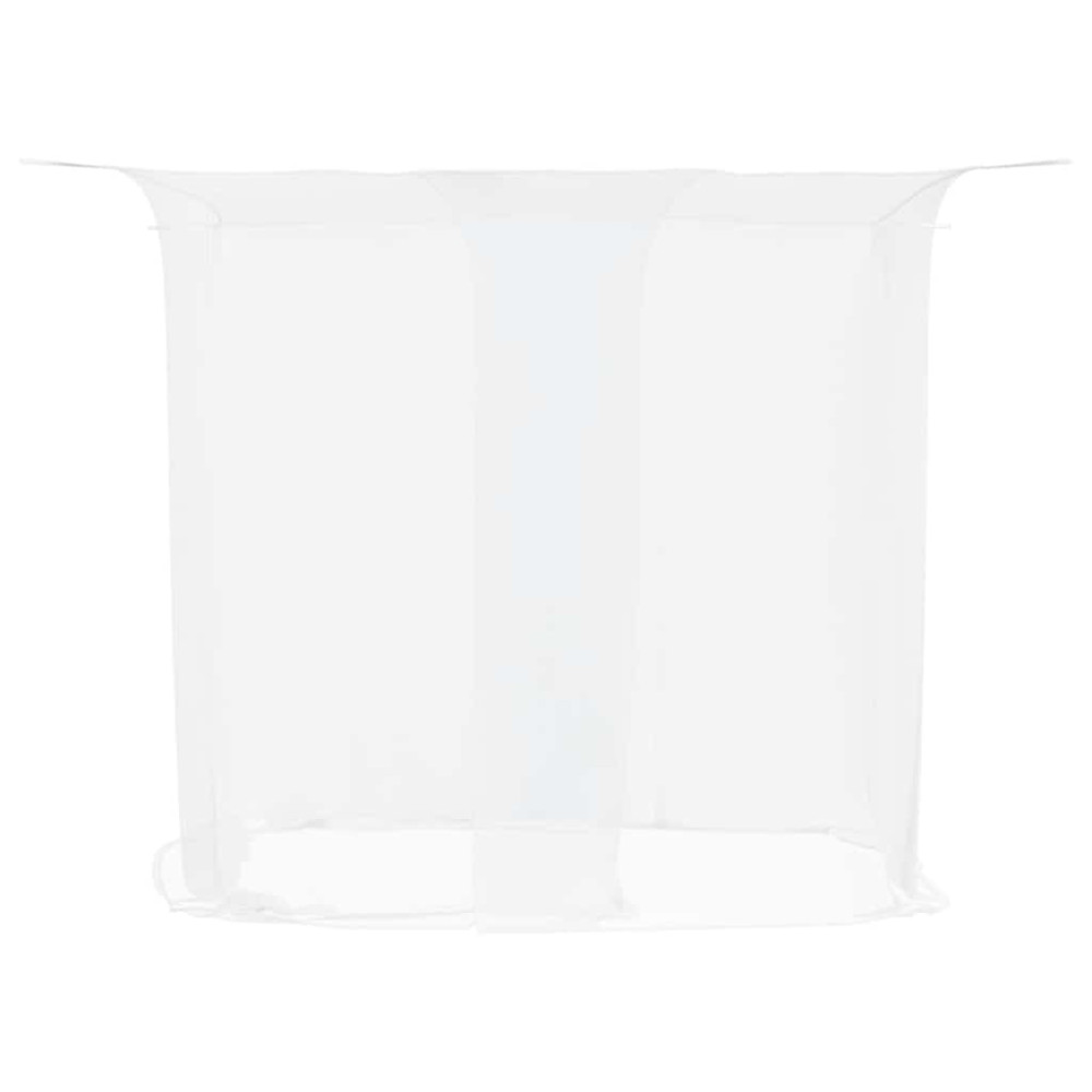 Produktbild för Hängande myggnät 156 mesh vit 220x100x150 cm