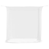 Produktbild för Hängande myggnät 156 mesh vit 220x100x150 cm